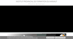 Desktop Screenshot of ipf.hainaut.be
