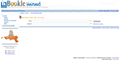 Desktop Screenshot of bookle.hainaut.be